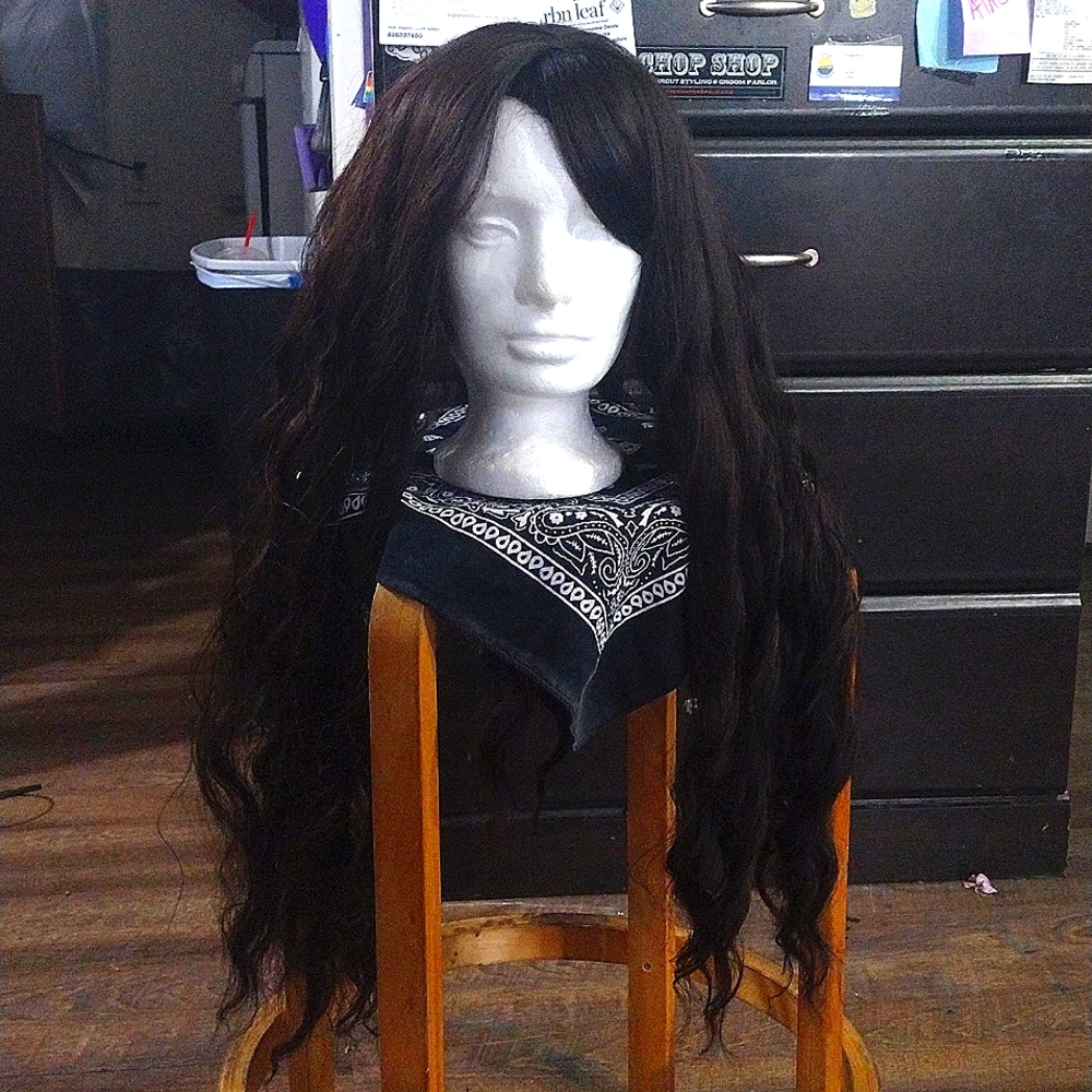 ✨33" Dark Brown Wig✨